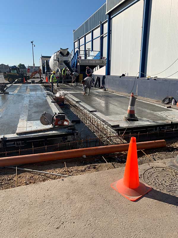 Construcción de Básculas para Camiones